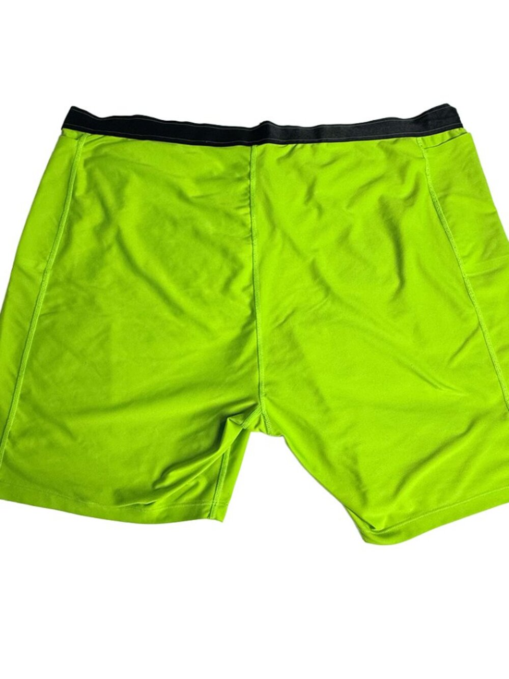 Sports Illustrated Neon Green Biker Shorts Women’s 2X/3X Workout Activewear Pock